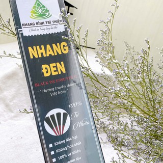 Nhang Đen Truyền Thống thơm mạnh ,100% tự nhiên loại 100 thanh 4 tấc Thương Hiệu Bình Trí Thiện