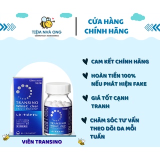 Viên uống trắng da transino white c nhật bản