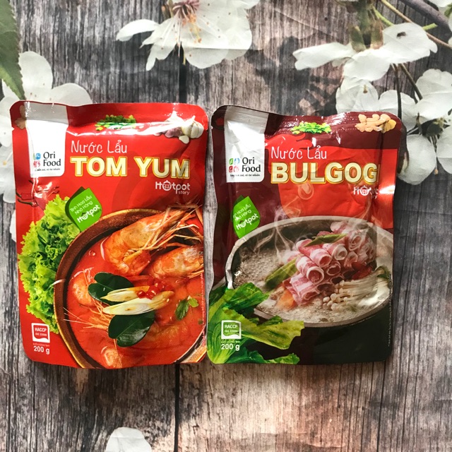 Combo 2 gói nước cốt lẩu Redsun date mới nhất