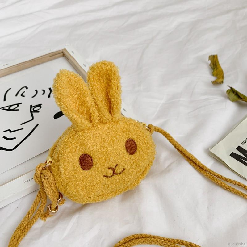 Túi đeo chéo phối hình chú thỏ dành cho bé gái