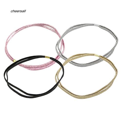 Bộ Đồ Cổ Vũ Xinh Xắn Dành Cho Nữ| Băng Đô Cài Tóc Co Giãn Thời Trang Cho Nữ