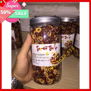 Hộp táo đỏ thái lát khô