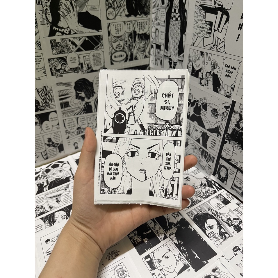 Miếng dán tường anime manga - Tranh dán tường poster anime manga decor phòng cực đẹp