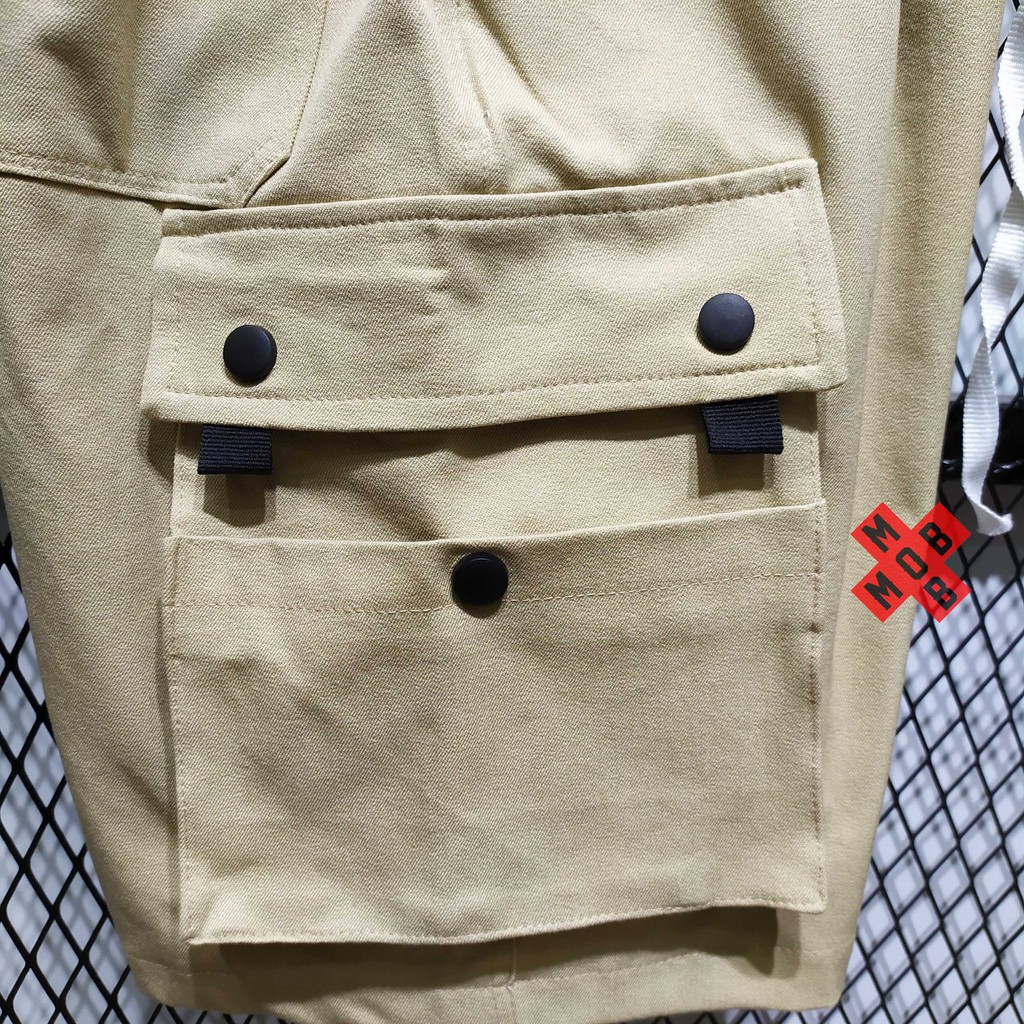 Quần short kaki unisex street style | BigBuy360 - bigbuy360.vn