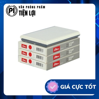 Hộp mực con dấu mực nhựa shiny sp-3 - khay mực dấu