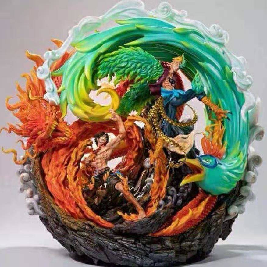 Figure Figure One Piece Sauron Fu Túi Nữ hoàng Luffy Trang trí Đồ chơi Tượng điêu khắc Mô hình Royce Blind Box Quà tặng