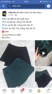 Bigsize quần váy 65-90kg