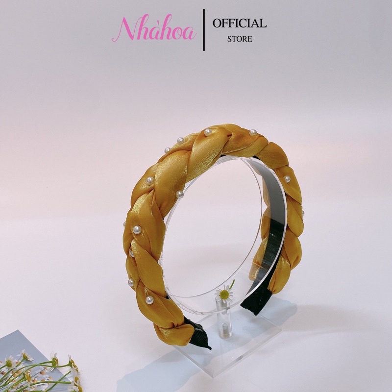 Mấn Tóc Voan Đính Trai Nhiều Màu Sắc. - Chính Hãng NHÀ HOA