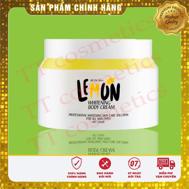 [100% Chính Hãng] kem body chanh lemon Qlady
