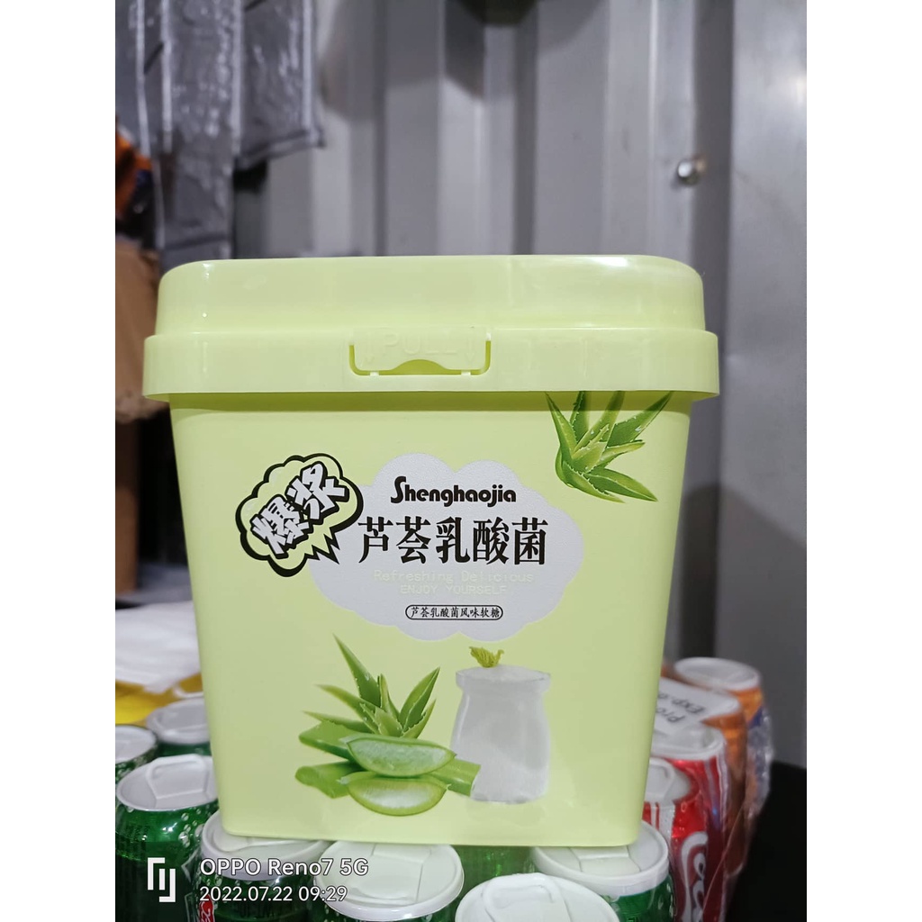 [ Ăn vặt ngon ] Kẹo sữa chua nha đam món ăn vặt văn phòng giải trí siêu nghiền hộp 200g