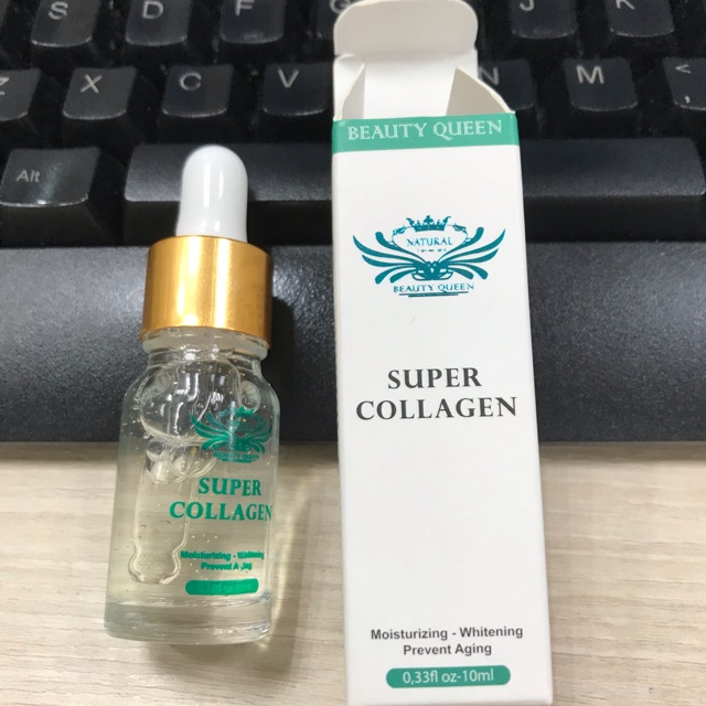 Review serum tinh chất vàng super collagen beauty queen trẻ ...