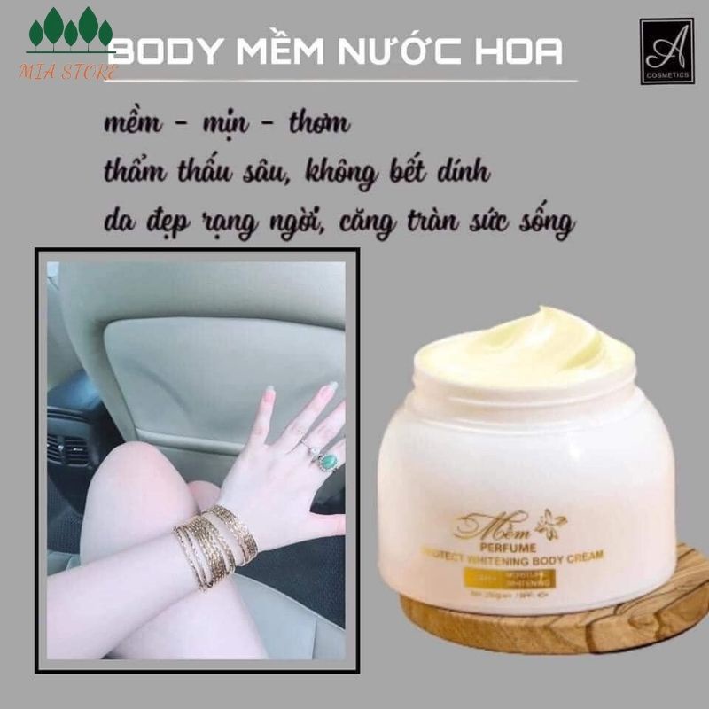 KEM TRẮNG DA BODY MỀM A, KEM  BODY HƯƠNG NƯỚC HOA PHƯƠNG ANH CHÍNH  HÃNG