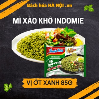 Mì Trộn Indomie Mi Goreng Cabe Ijo Vị Ớt Xanh Cực Hiếm 85g