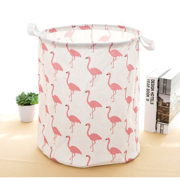 Túi đựng đồ lớn họa tiết xinh gấp gọn tiện dụng (hàng vải bố đẹp)