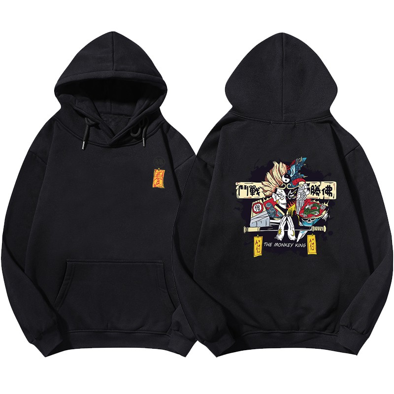 Áo hoodie nhung dài tay phong cách Hàn Quốc 5 màu tuỳ chọn cho nam M-5XL