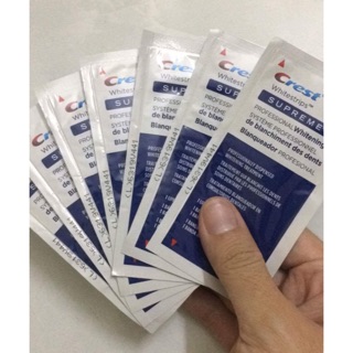Set 3 ngày Miếng dán trắng răng siêu tốc CREST WHITESTRIPS (USA)