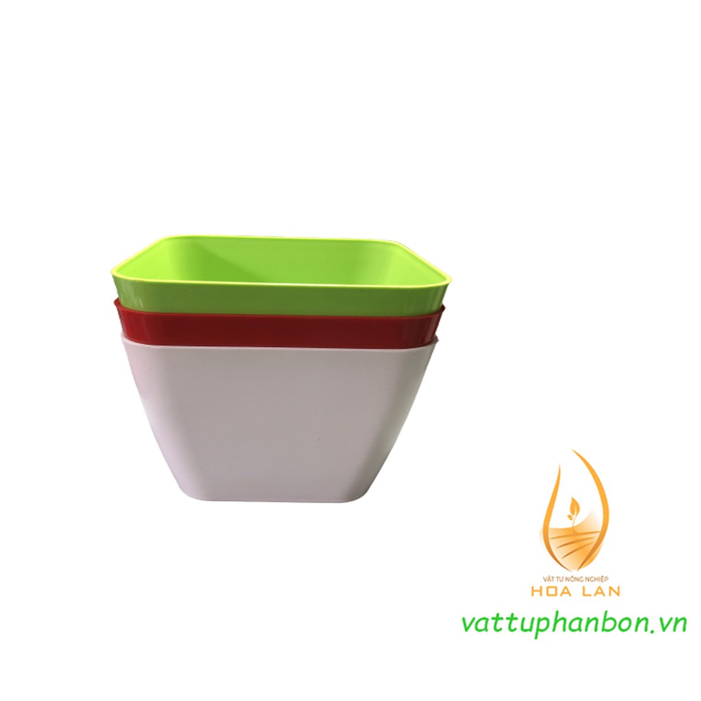 Chậu Nhựa Thông Minh Bán Thủy Canh ATP - VT580 size: Nhỏ [13x13 cm]