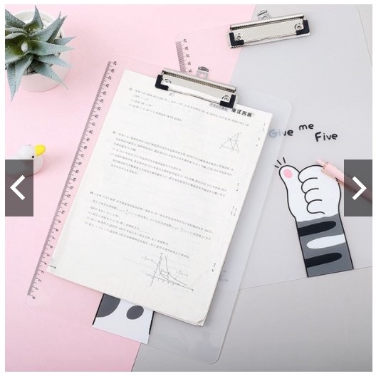 Trình ký A4, kẹp trình ký nhựa A4 mylac 5004