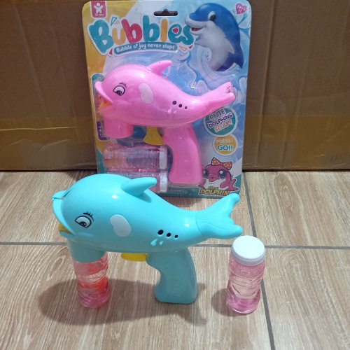 Súng cá heo thổi bong bóng xà phòng