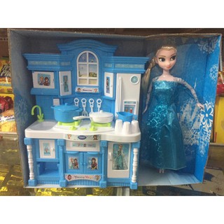 Đồ chơi búp bê công chúa Elsa Kitchen Set