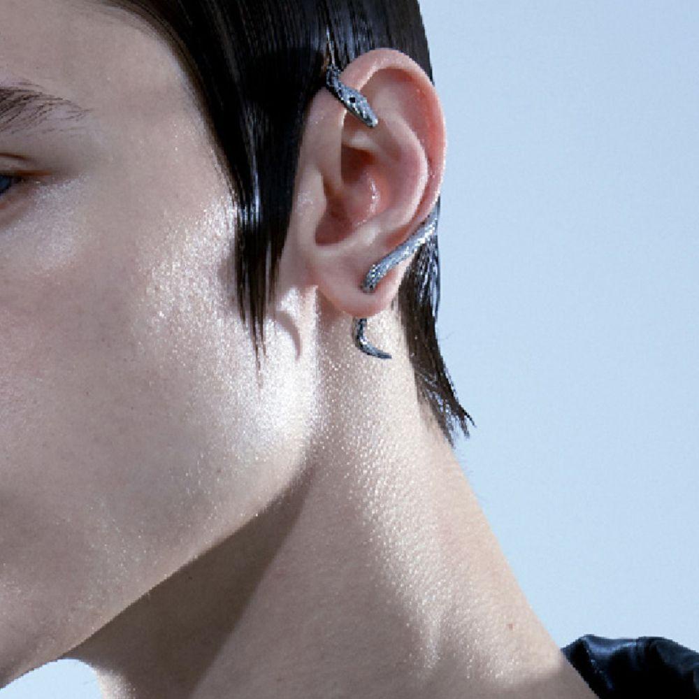 VANES1 Bông Tai Hợp Kim Thiết Kế Đơn Giản Phong Cách Hip Hop Cá Tính Cho Cặp Đôi