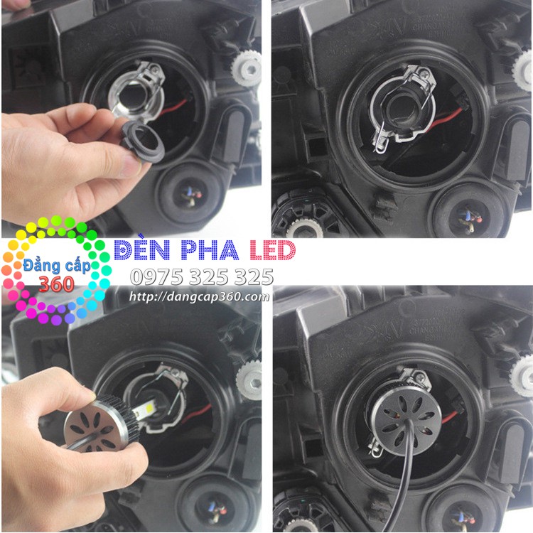 Đèn pha led cao cấp C6 36W - 3800lm