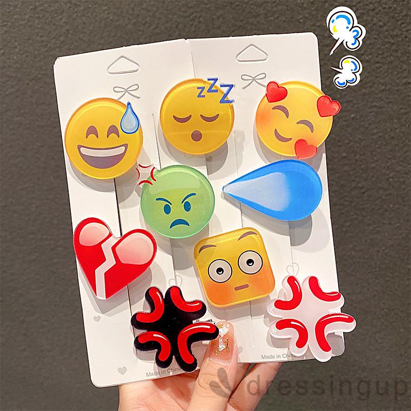 Kẹp tóc nhiều mẫu dễ thương vui nhộn cho phụ nữ bé gái
