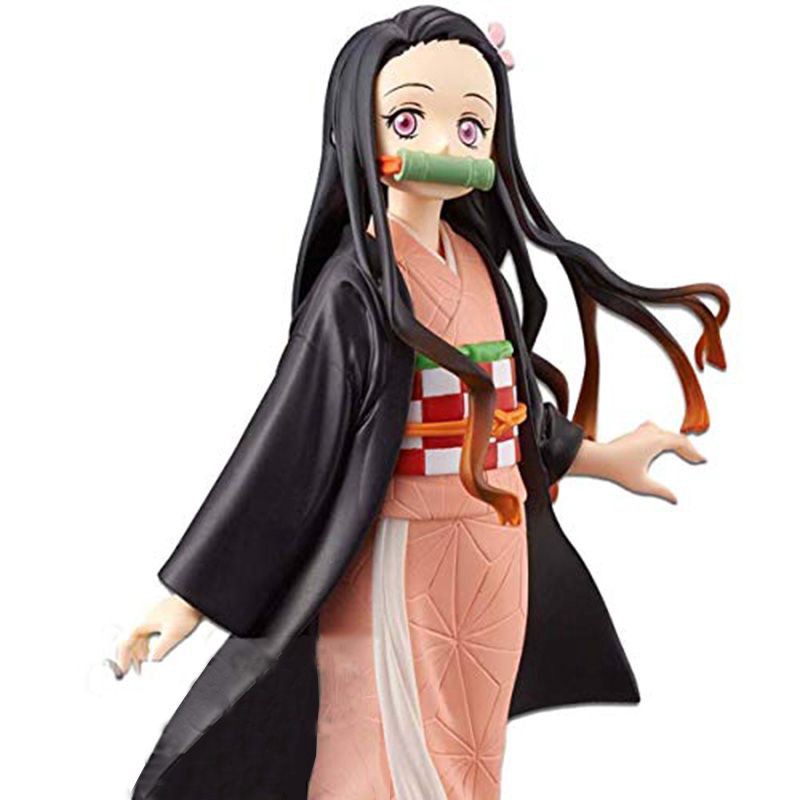 Hình Nhân Vật Kamado Tanjirou Và Kamado Nezuko Trong Anime Kimetsu no Yaiba - Không Hộp