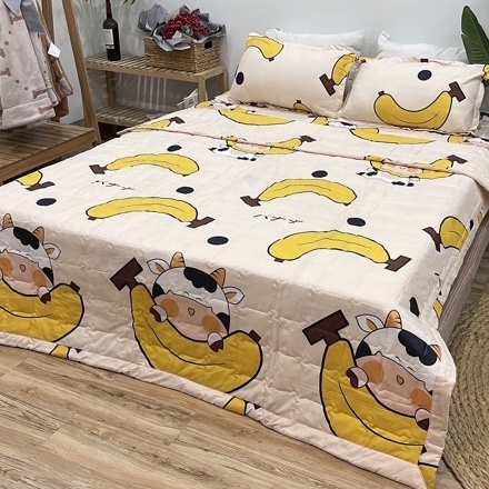 (Bộ 4 Món) Ga Gối , Ga Gối Poly Đẹp Mê Ly Được Chọn Mẫu Và Xem Hàng Thoải Mái Hn