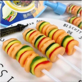 Kẹo Dẻo Que Hamburger Cực Cute - 1 Que