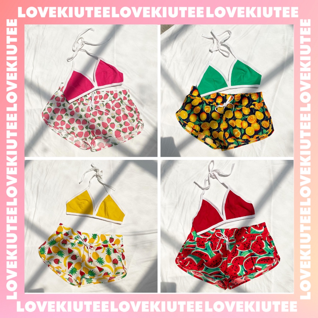 Quần trái cây dễ thương phong cách Fruit Short dành cho bạn gái - LOVEKIUTEE