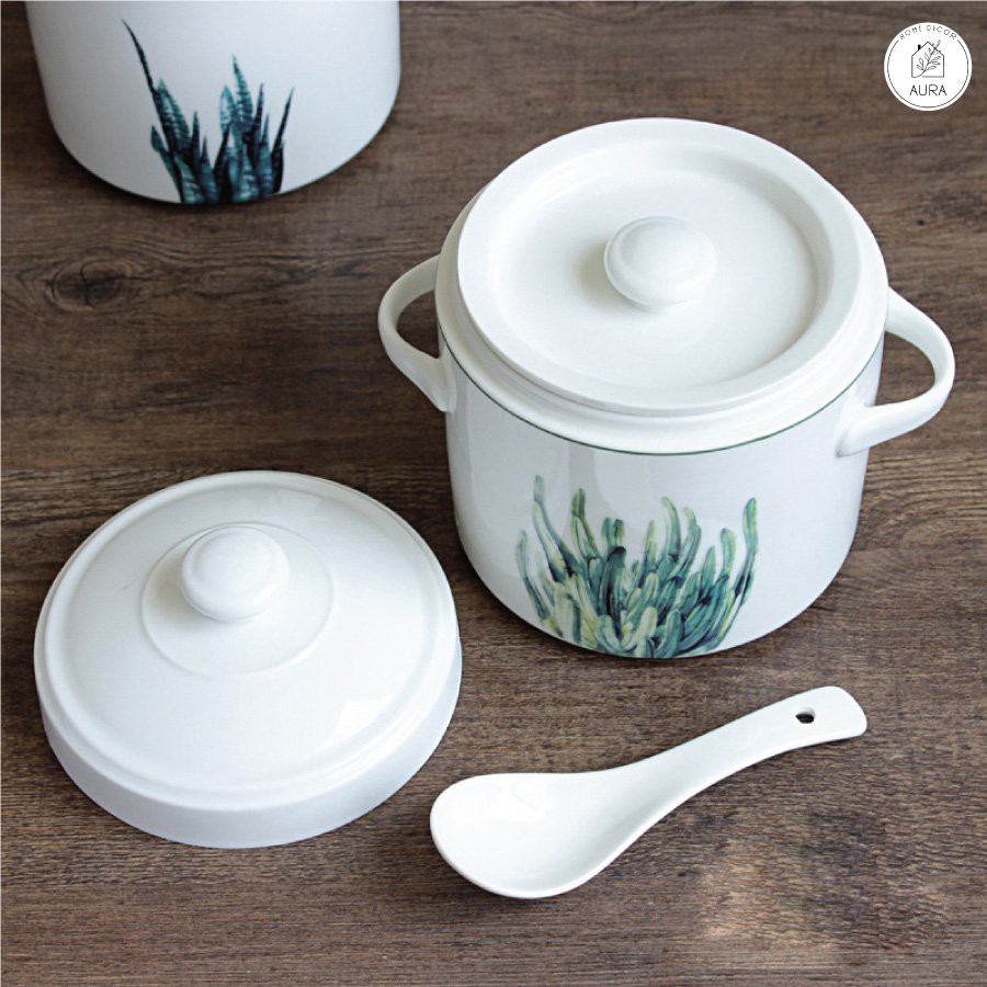 Thố chưng yến sứ cách thủy cao cấp 450 - 850ml- Không Chì - An Toàn Tuyệt Đối Khi Dùng - Hàng chuẩn loại 1 | BigBuy360 - bigbuy360.vn