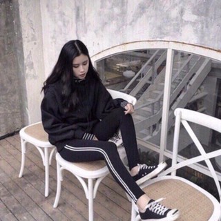 Quần legging 2 sọc