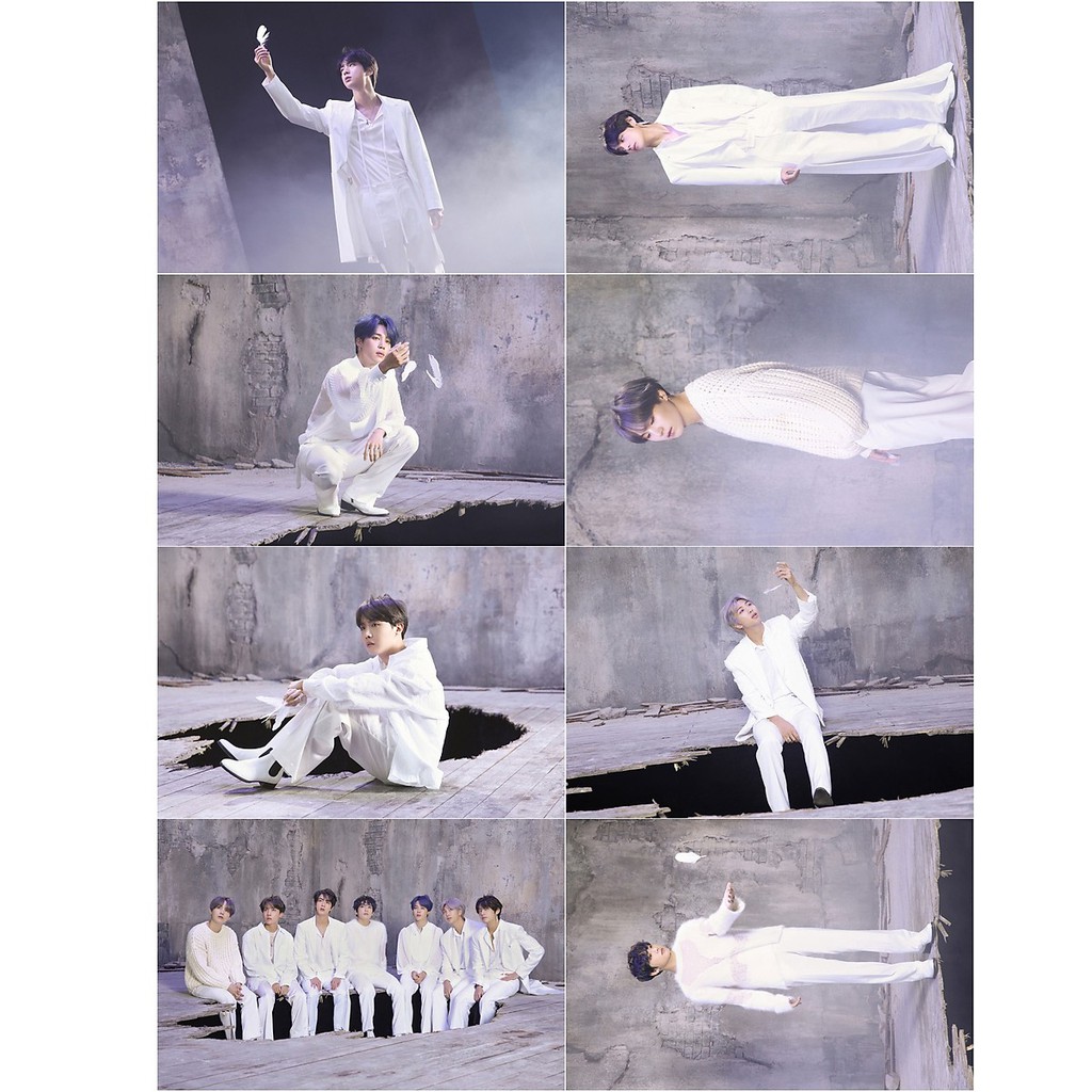 Poster BTS Map Of The Soul: 7 mới ra mắt 8 tấm khổ A3