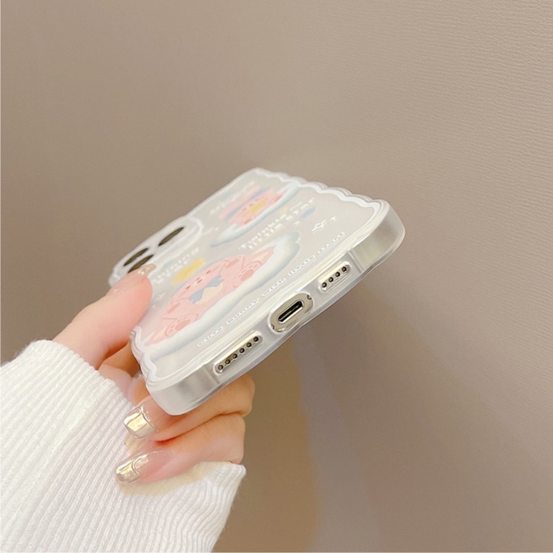 Ốp Lưng Silicon Chống Sốc Viền Sóng Shining Star