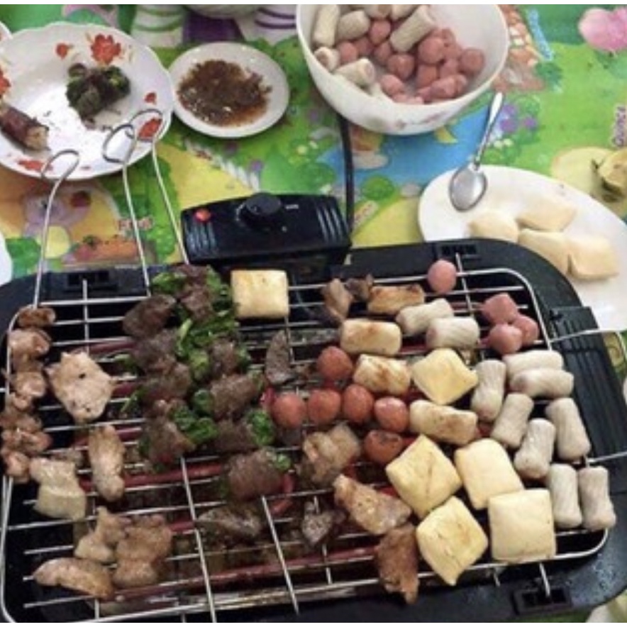 Bếp nướng điện BABALE ,sản phẩm nhà nhà đều dùng.tặng thêm 1 vỉ lưới nướng thay thế