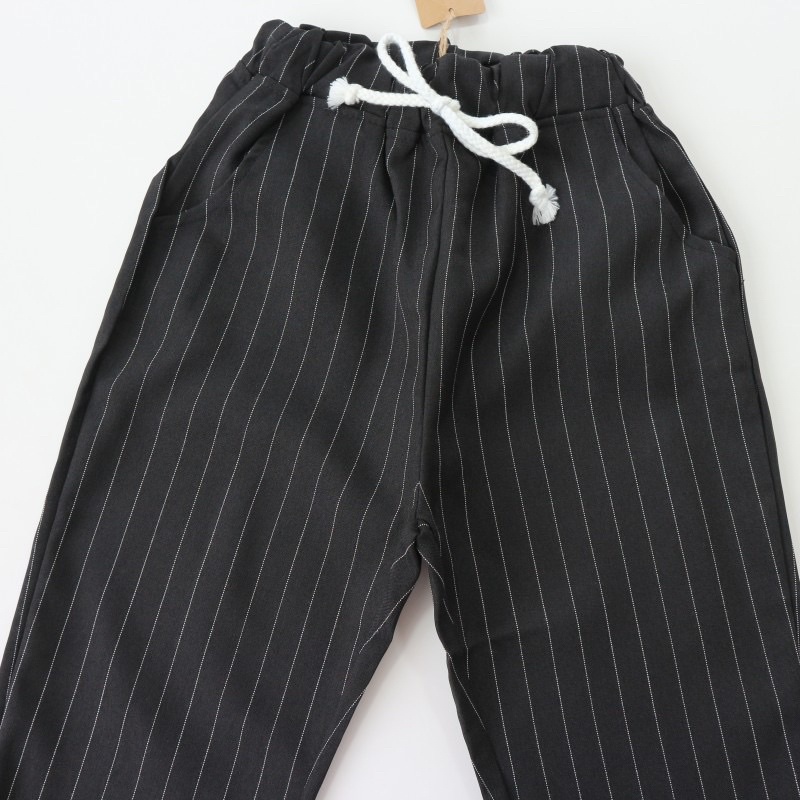 Quần dài bé gái Button 3-13 tuổi  Quần chun bo gấu cotton 0622