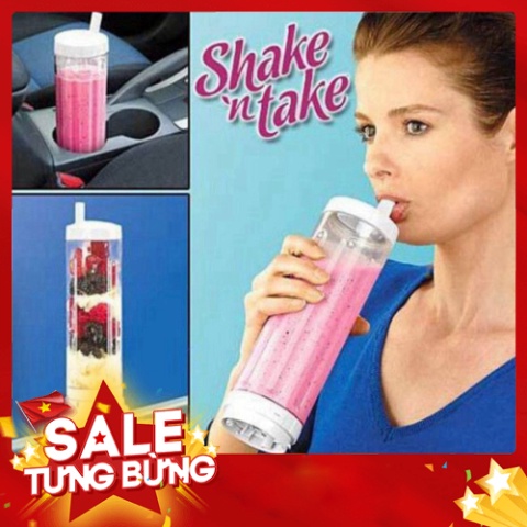 [FREE SHIP] Máy xay sinh tố Shake n take 2 cối