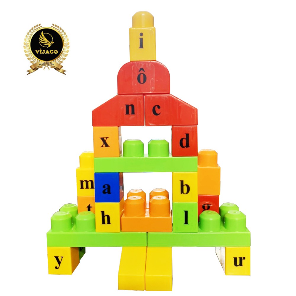 Đồ Chơi Xếp Hình Thông Minh - Vijago - Ô Tô- (VJG024)