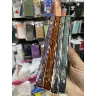 Ốp lưng iphone 12 mini (5.4) dẻo trong viền màu