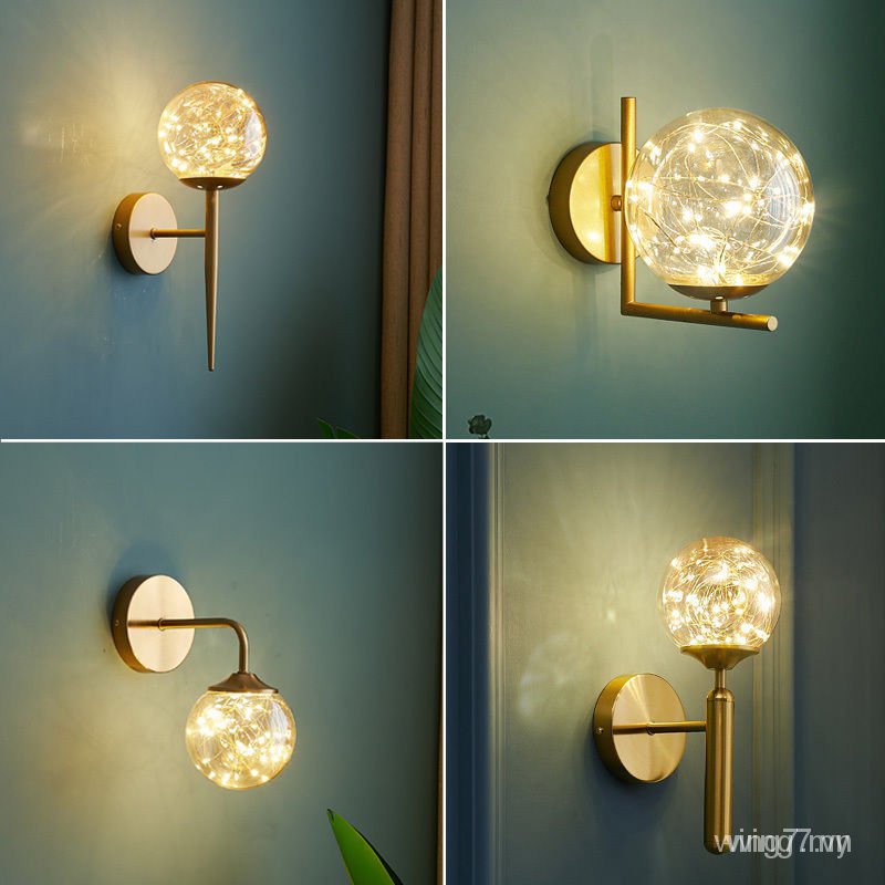Đèn LED gắn tường 8W thiết kế hiện đại cho phòng ngủ