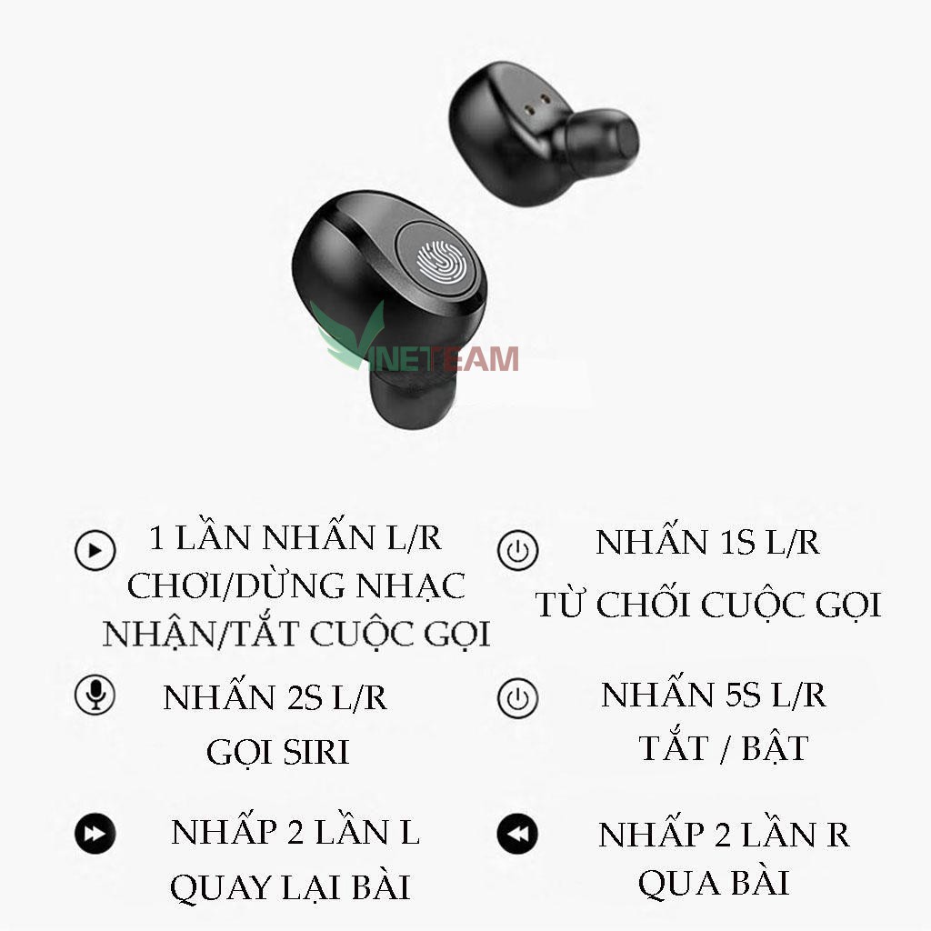 Tai nghe Bluetooth Không dây amoi f270 Bluetooth 5.0 cho Android/Ios/Samsung/Oppo/IP/vivo/huawei