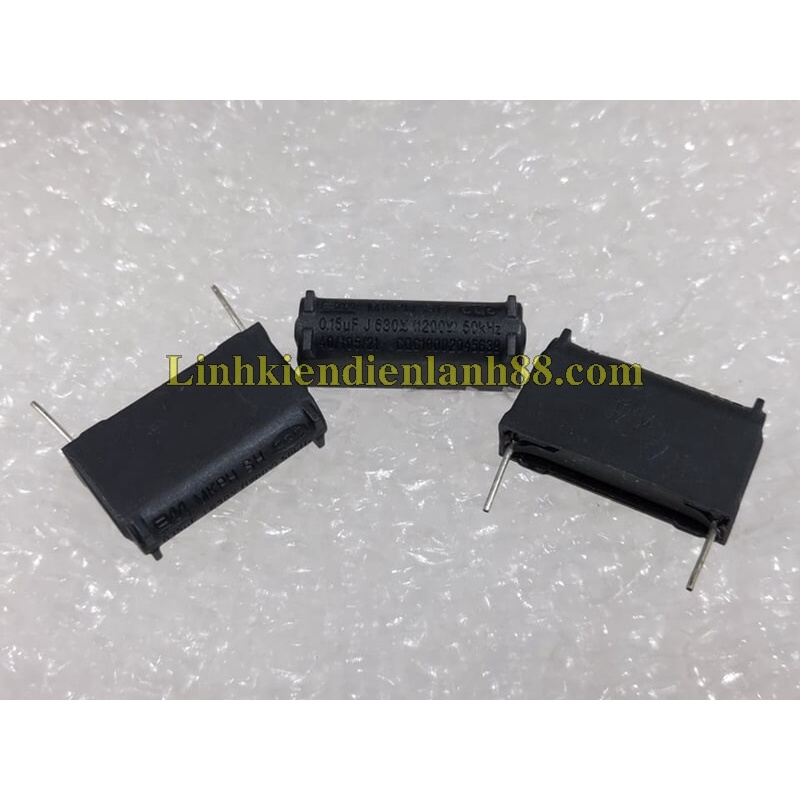 Tụ Bếp Từ MKPH 0.15UF 630VAC 1200VDC Dáng Đứng Mới !
