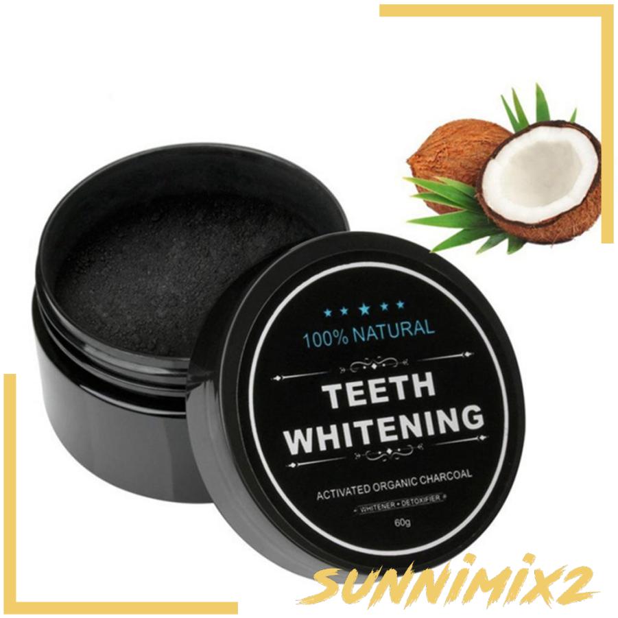 Natural Organic Activated Charcoal Powder Teeth Whitening Toothpaste 30g