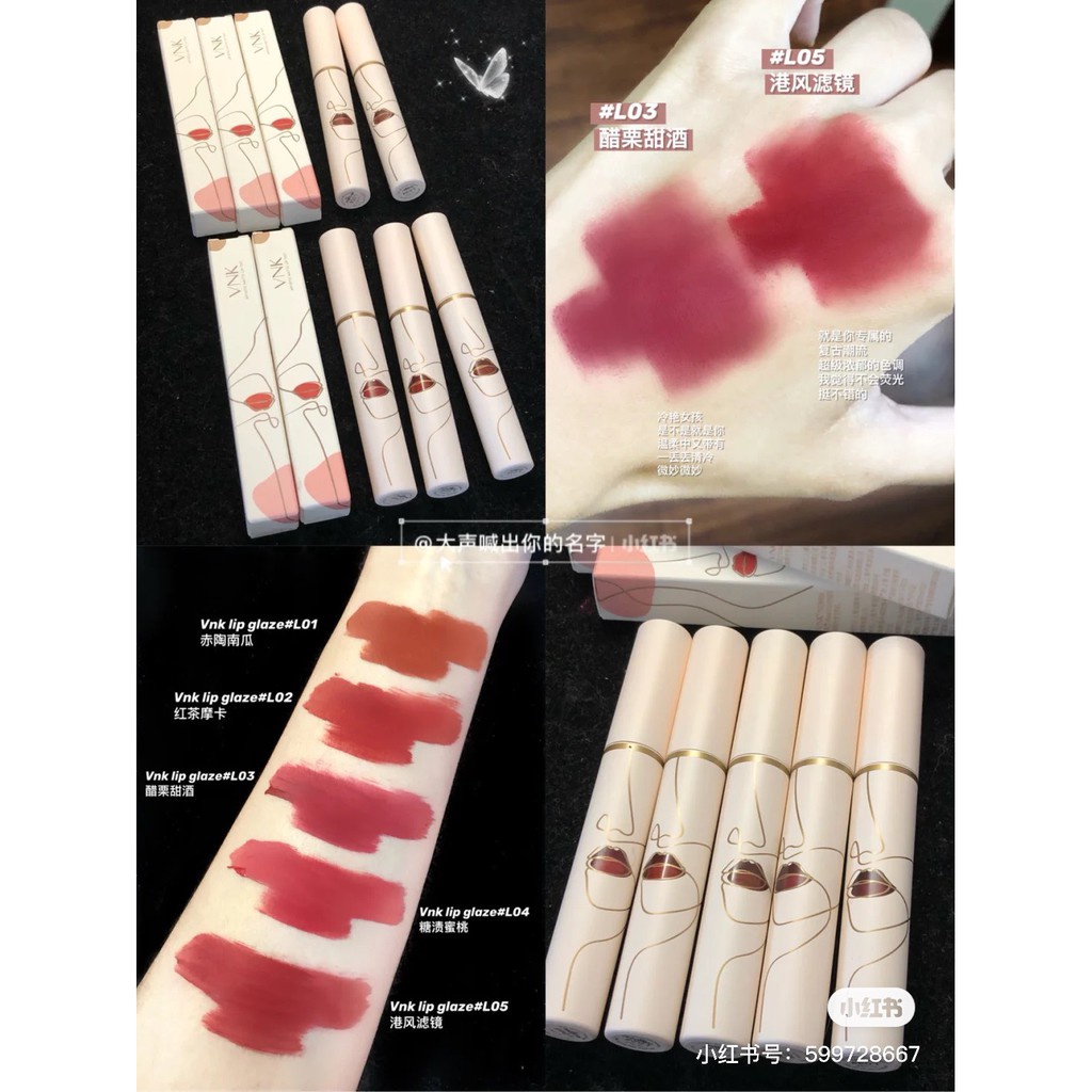 [VNK] Son kem lì VNK Artistic Matte Lip Tint (mã L)