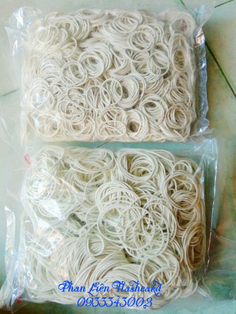 100g Dây thun trắng - hàng xuất khẩu loại tốt