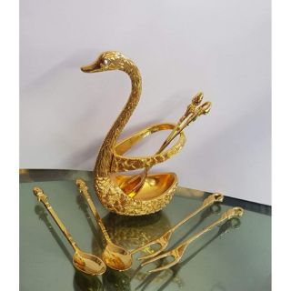 Combo Bộ dĩa, thìa con Thiên Nga
