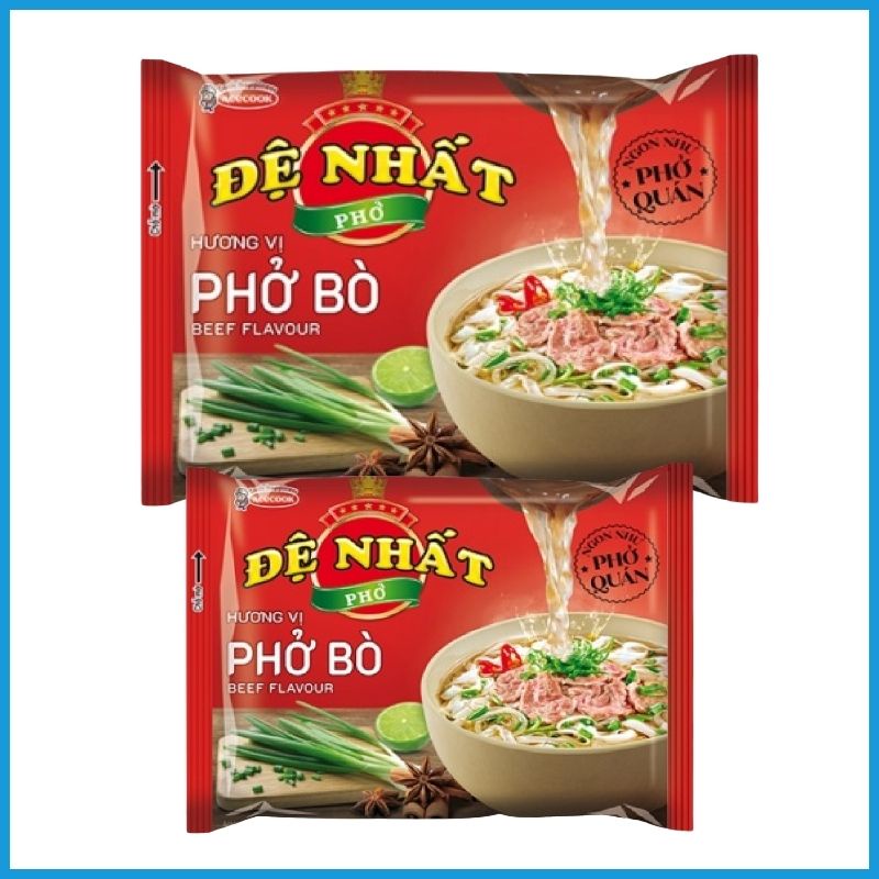 Phở Bò, Phở Gà Đệ Nhất ngon như phở quán thùng 30 gói x67g MPĐN01