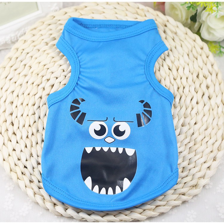 Áo Sơ Mi Họa Tiết Hoạt Hình Giữ Ấm Cho Thú Cưng Chó Mèo Thỏ