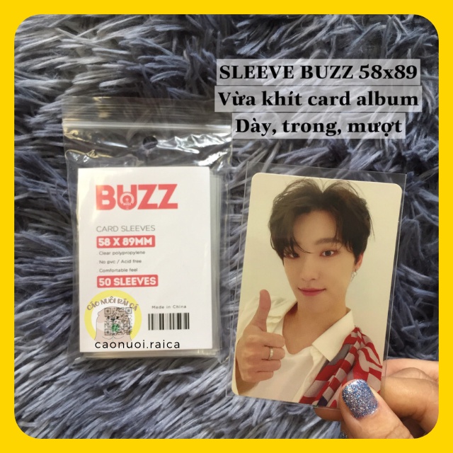 SLEEVE BUZZ DÀY BỌC CARD BẢO VỆ CARD - Cáo nuôi Rái Cá
